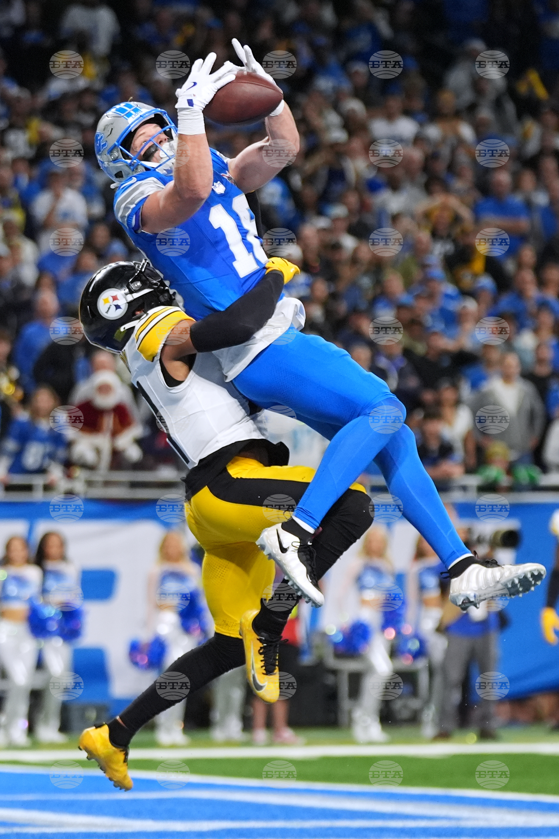 Steelers Lions Football