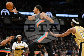 Spurs Wizards Basketball