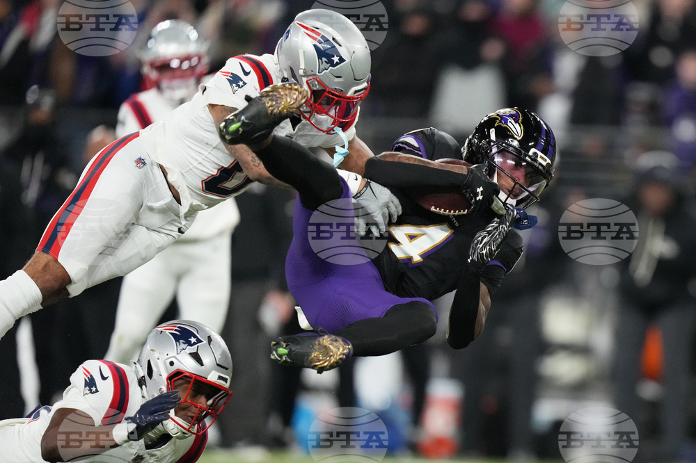 APTOPIX Patriots Ravens Football