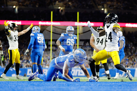 APTOPIX Steelers Lions Football