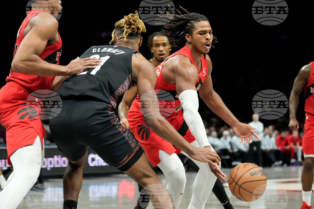 Raptors Nets Basketball