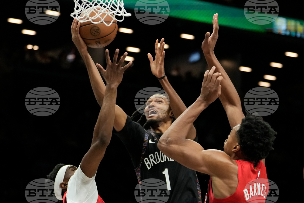 Raptors Nets Basketball