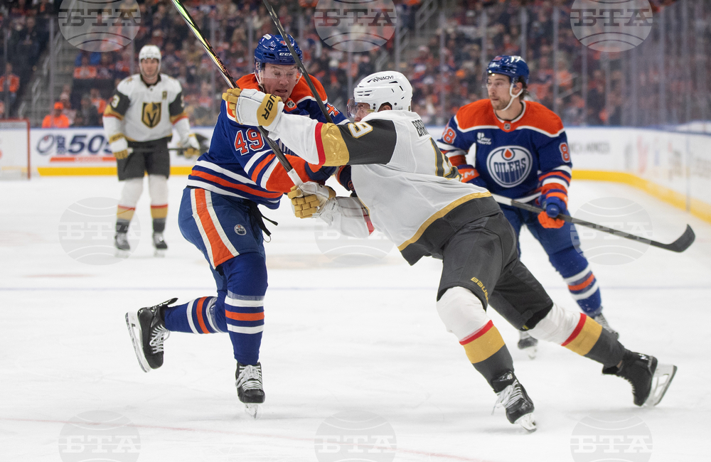 Golden Knights Oilers Hockey