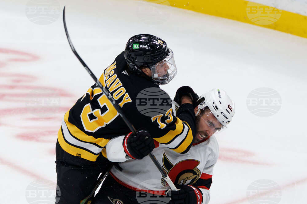 Senators Bruins Hockey