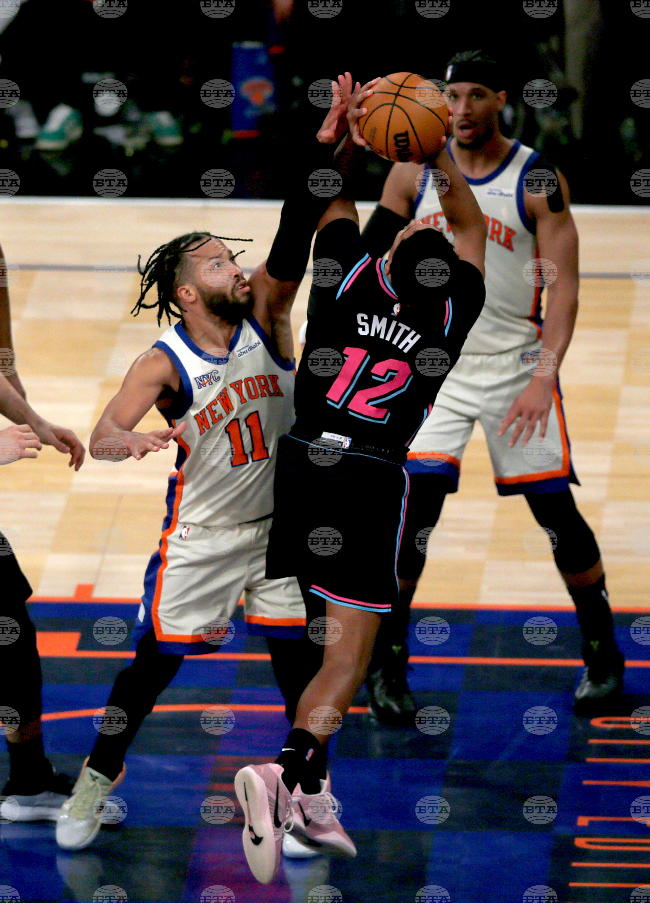 Heat Knicks Basketball