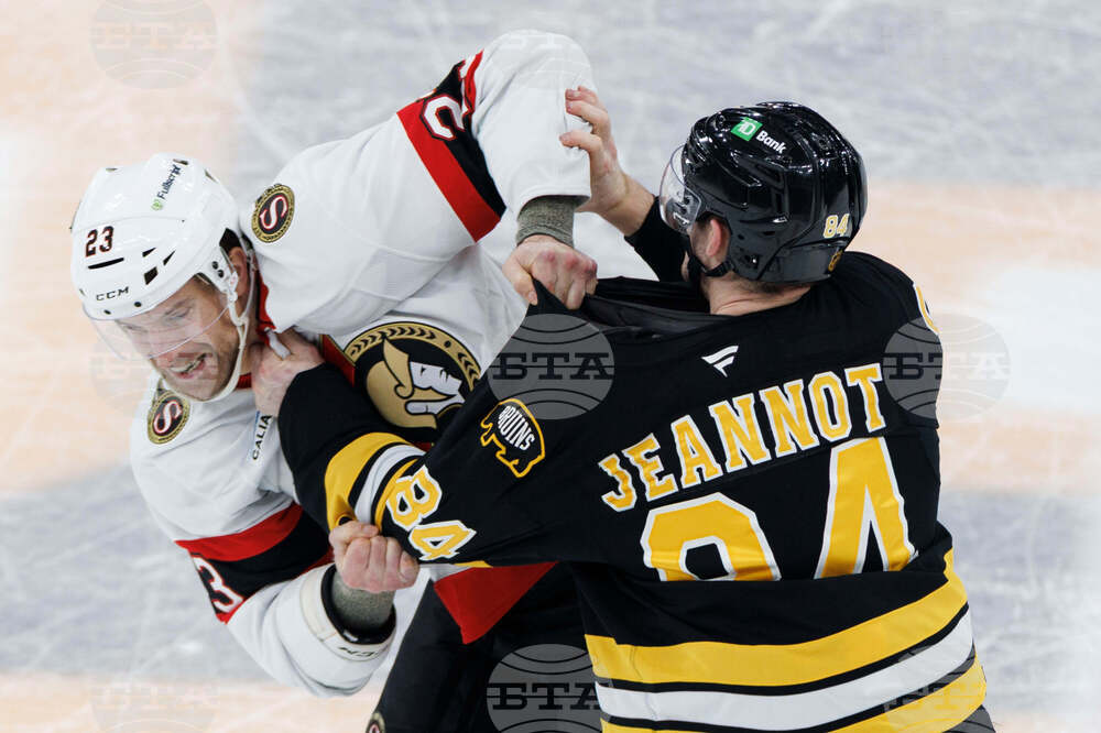 Senators Bruins Hockey