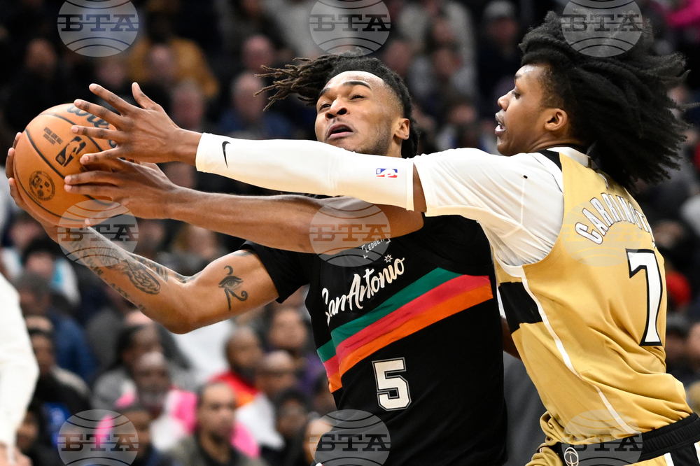 Spurs Wizards Basketball