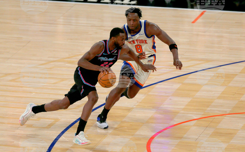 Heat Knicks Basketball