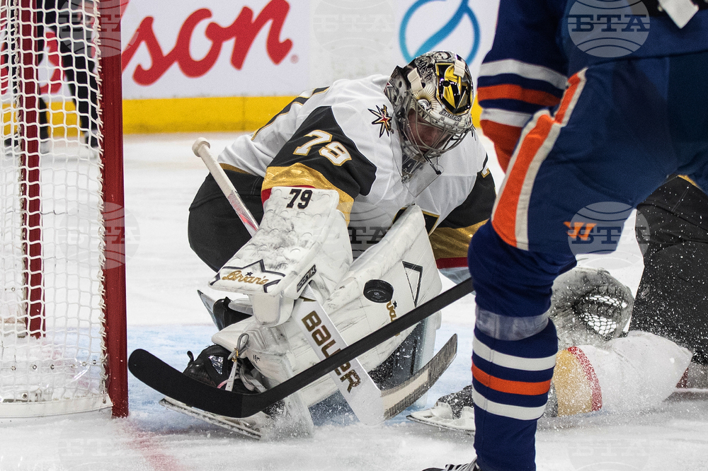 Golden Knights Oilers Hockey