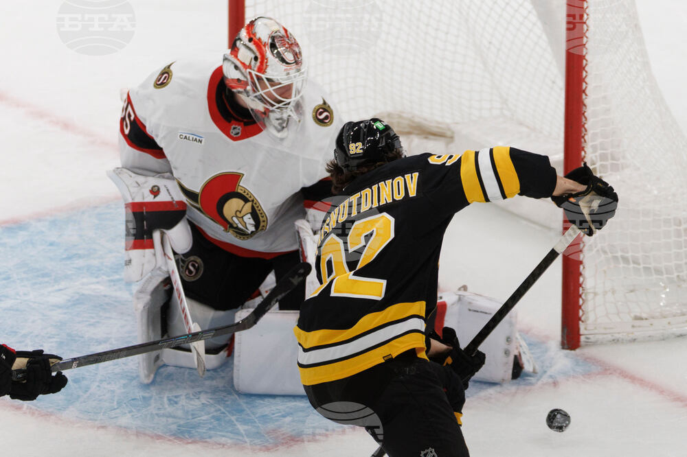 Senators Bruins Hockey