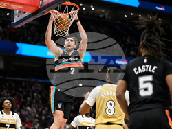 Spurs Wizards Basketball