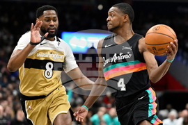 Spurs Wizards Basketball