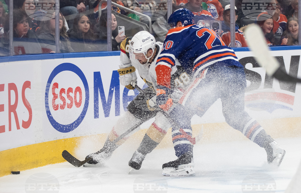 Golden Knights Oilers Hockey