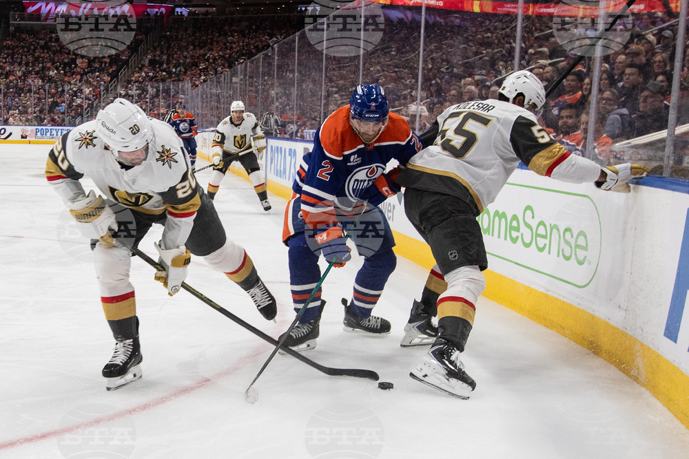 Golden Knights Oilers Hockey