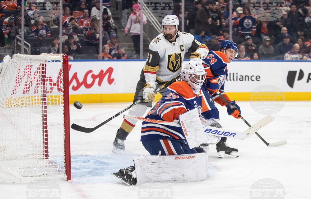 Golden Knights Oilers Hockey