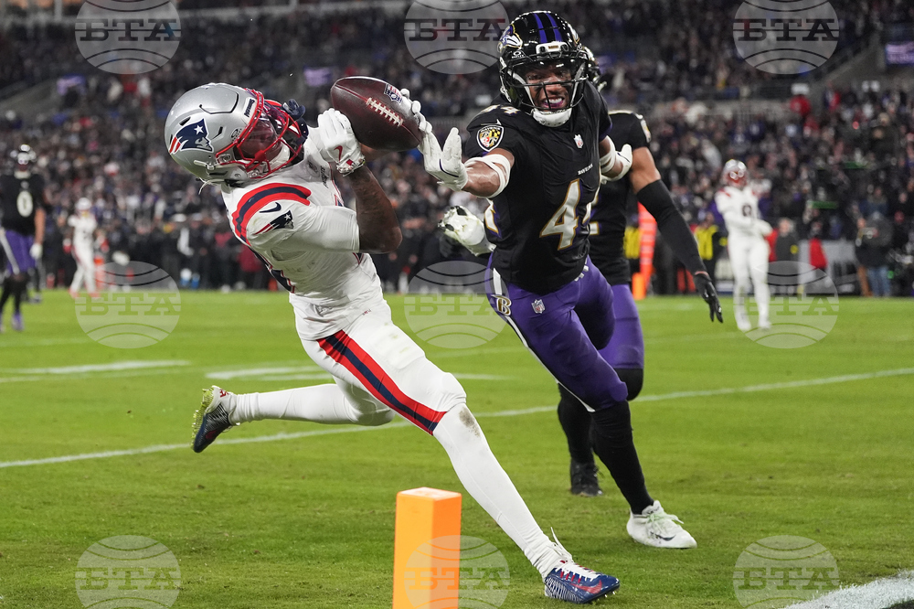 APTOPIX Patriots Ravens Football