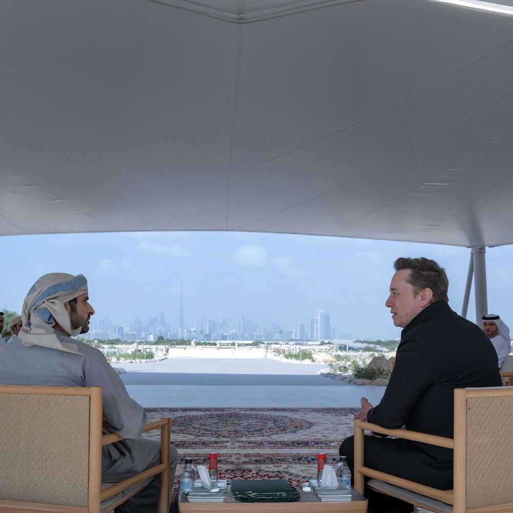 УАМ: Престолонаследникът на Дубай се срещна с Илон Мъск