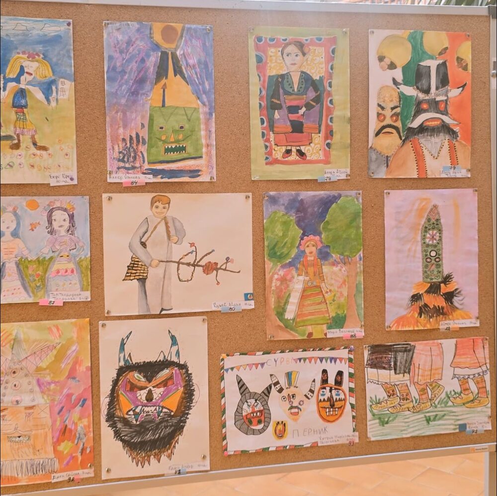 Рисунка на четвъртокласничка от Българското училище „Христо Ботев“ в Братислава беше част от изложба с детски творби във Валядолид, Испания