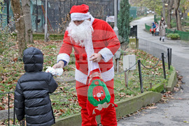Варна - зоопарк - Дядо Коледа