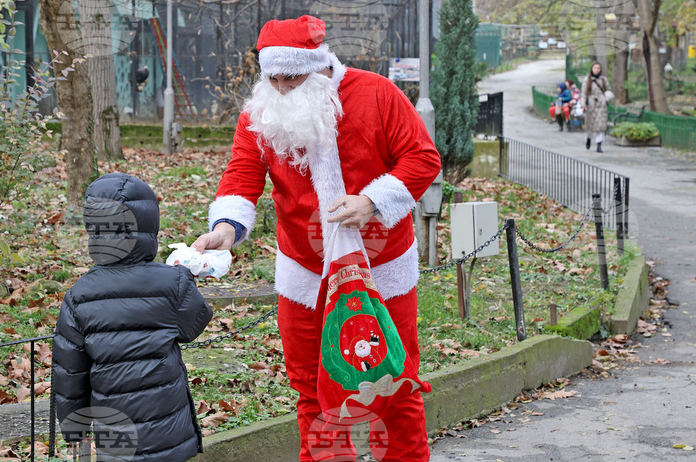 Варна - зоопарк - Дядо Коледа