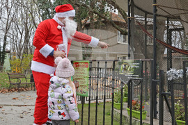 Варна - зоопарк - Дядо Коледа