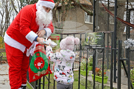 Варна - зоопарк - Дядо Коледа