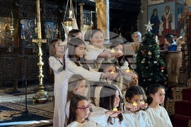 Самоков - Митрополитски храм - училищно тържество