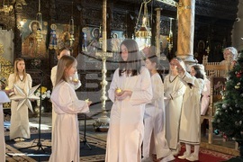 Самоков - Митрополитски храм - училищно тържество