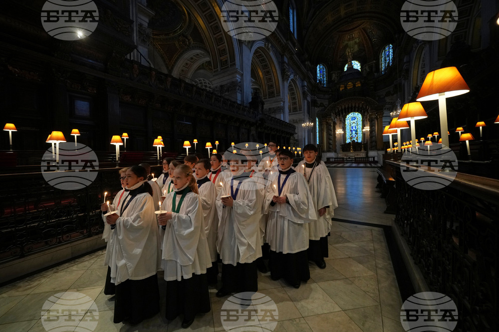 Britain St Pauls Choir