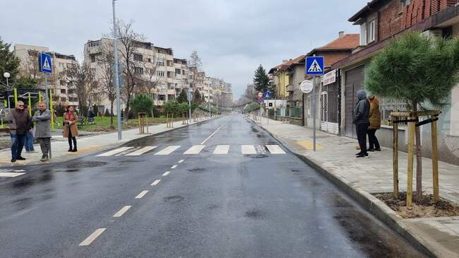 В Пловдив бе открита ремонтираната ул. „Славянска“ 