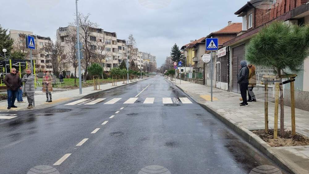 В Пловдив бе открита ремонтираната улица "Славянска"