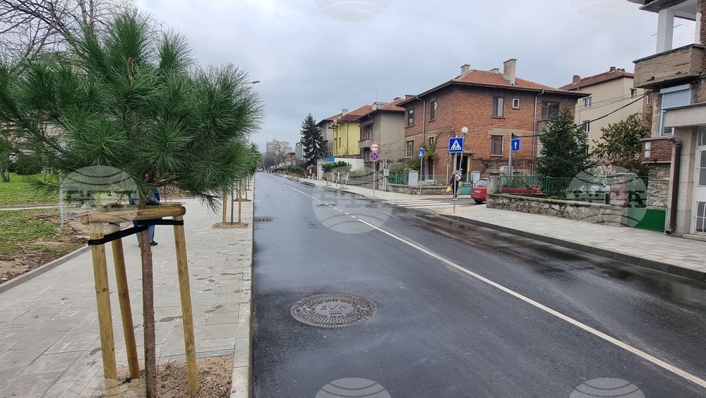 Пловдив - обновена улица - откриване