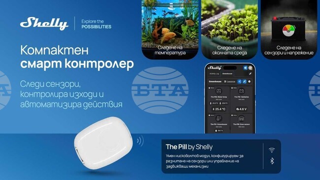 “Шелли Груп” разширява портфолиото си с четири нови продукта за интелигентно управление 