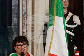 Italy Olympic Flag Bearers
