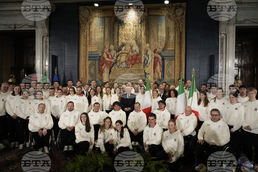 Italy Olympic Flag Bearers
