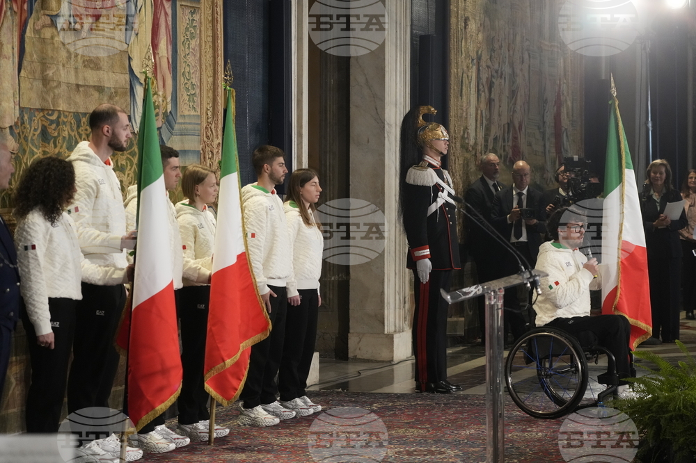 Italy Olympic Flag Bearers