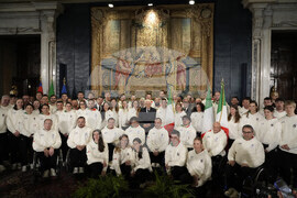 Italy Olympic Flag Bearers