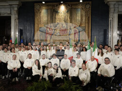 Italy Olympic Flag Bearers