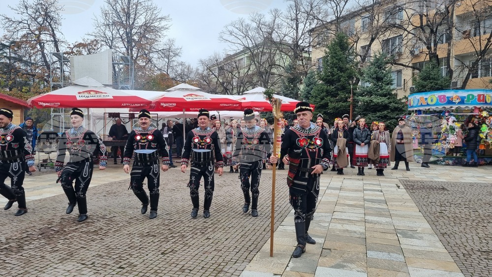 Търговище - коледари - ансамбъл „Мизия“