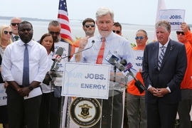 Climate Trump Offshore Wind