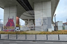 Сърбия - графити - заличаване