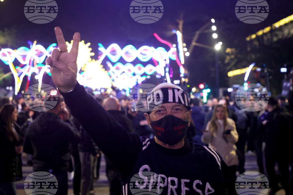 Антиправителствен протест се проведе в Тирана