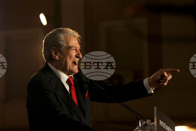 Сали Бериша след протестите в Тирана: Отстраняването на това управление и сформирането на техническо правителство са нашата основна мисия