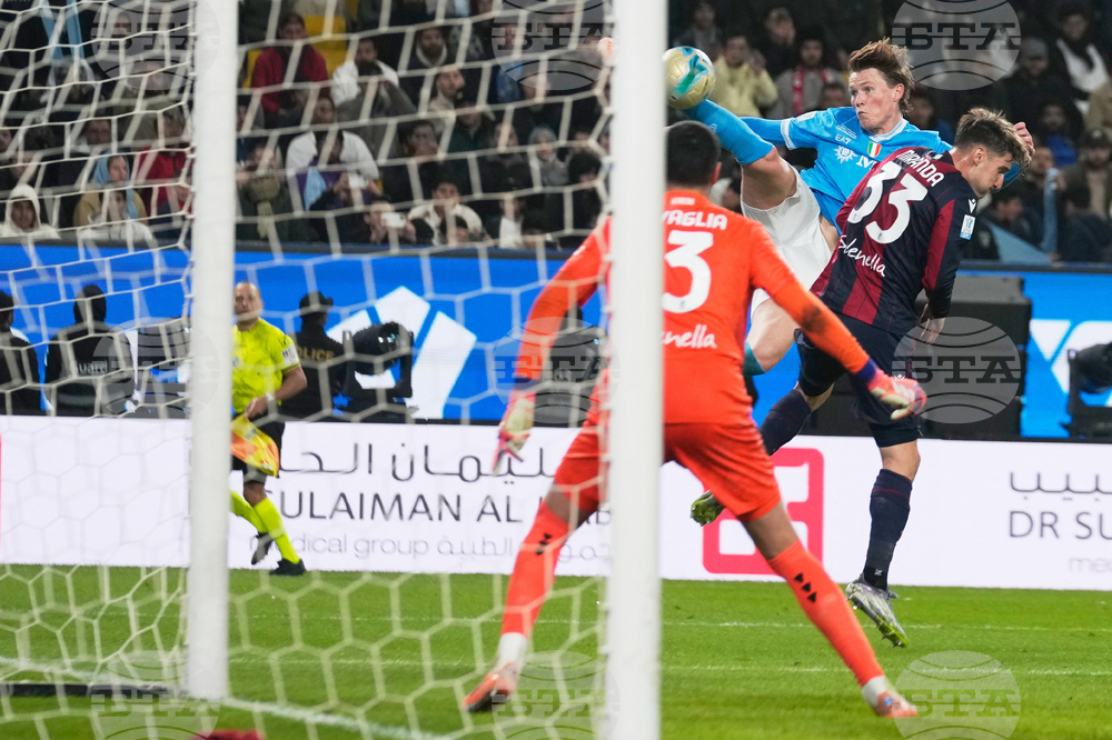 APTOPIX Saudi Italy Soccer Super Cup