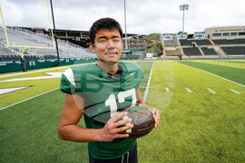 Hawaii Japanese Kicker Football