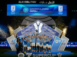 APTOPIX Saudi Italy Soccer Super Cup