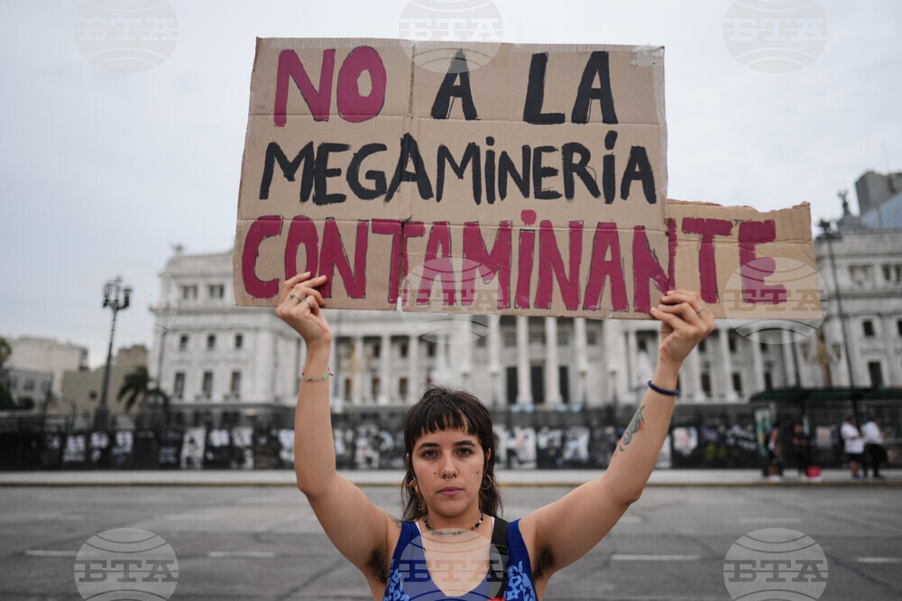 Argentina Glaciers Protest