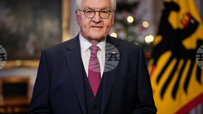 Германският президент призова за солидарност с Украйна на Коледа