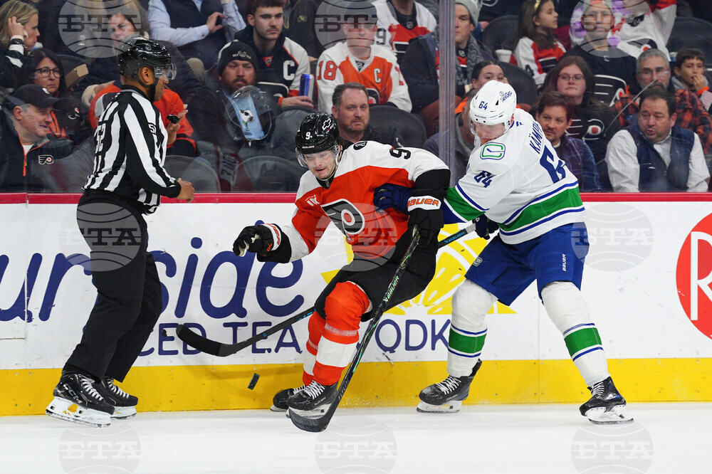 Canucks Flyers Hockey