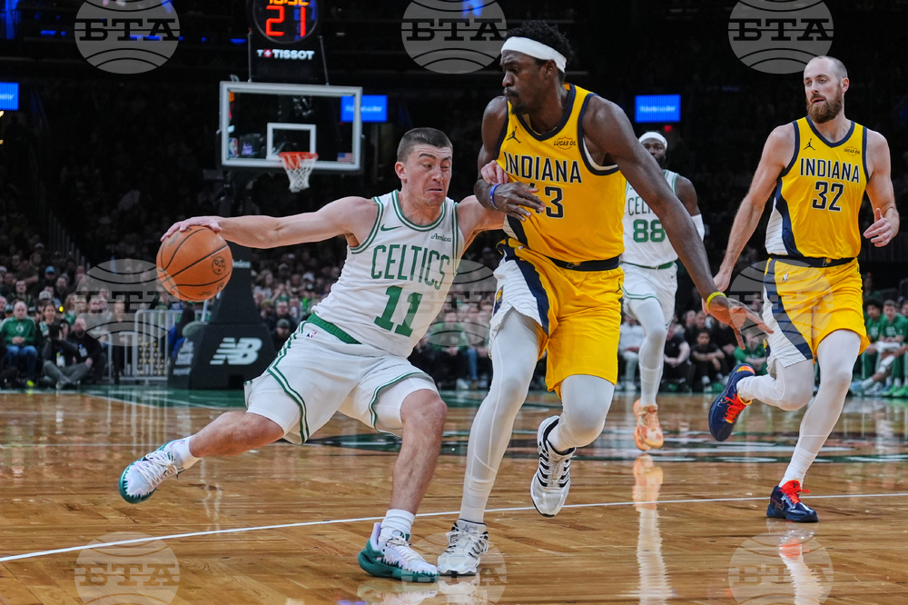Pacers Celtics Basketball